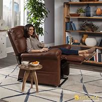 Del Mar leather seat lift chair golden recliner with heat and massage